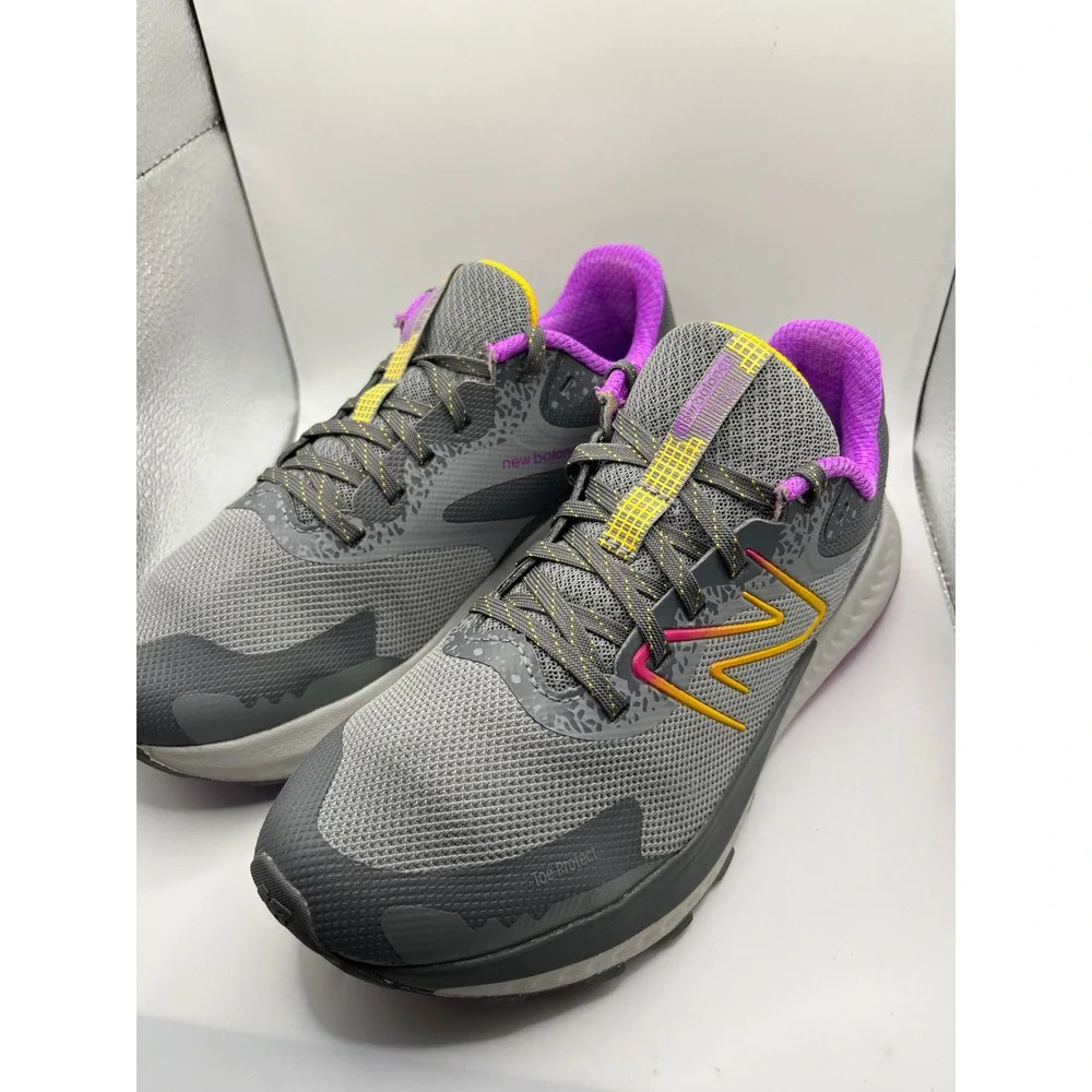 New Balance Arishi‎ v4 Gray Purple Running Shoes Sneakers Athletic Womens